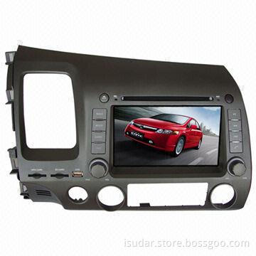 7-inch 2-DIN + Google's Android 4.0 Car DVD Player with GPS for Honda Civic Left Driving 2006-2011